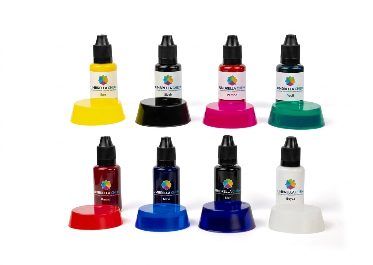 UMBRELLA CHEM Epoksi Reçine Transparan (Şeffaf) Sıvı Pigment Serisi